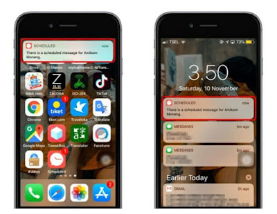 Langkah Menmetode kan Kiriman Pesan di iPhone Dengan Beliah Langkah Menjadwalkan Pesan Teks Pada Iphone Dengan Simple